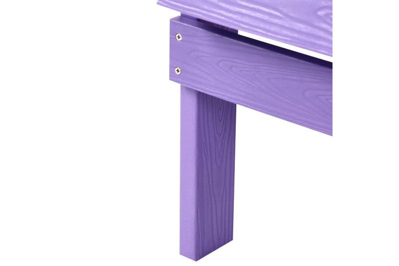 Trädgårdsstol Adirondack - Violett, 75x88x88 cm - Utemöbler - Utestolar & fåtöljer - Solstol - Däckstol
