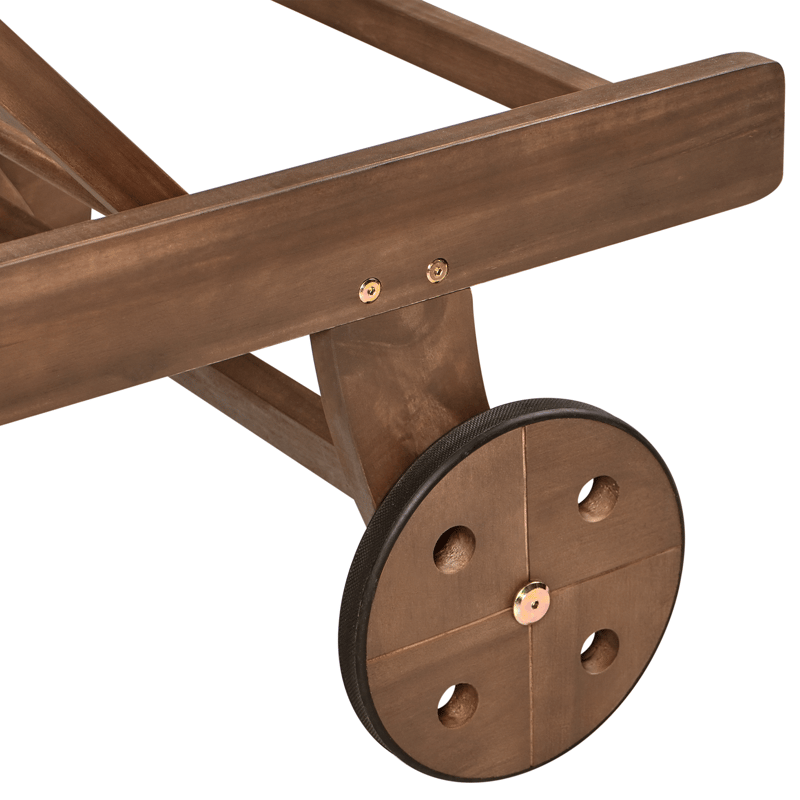 Solstol utomhus Amantea Akaciaträ - Brun - Utemöbler - Utestolar & fåtöljer - Solsängar & solvagnar