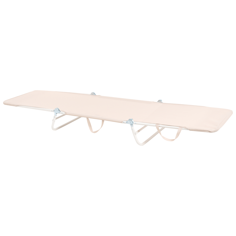 Solstol utomhus Kastoria - Beige/Vit - Utemöbler - Utestolar & fåtöljer - Solsängar & solvagnar