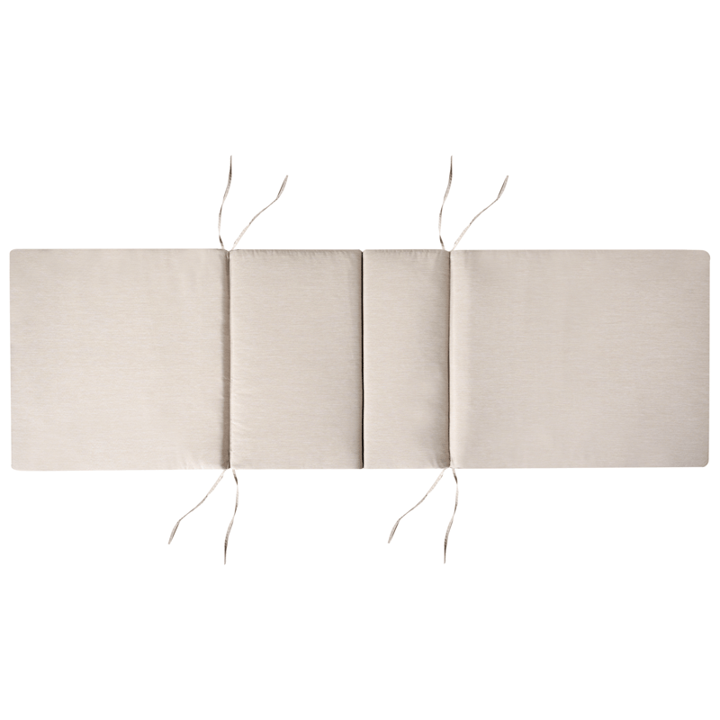 Solstol utomhus med Dyna Amantea Premium II Akaciaträ - Ljusbeige - Utemöbler - Utestolar & fåtöljer - Solsängar & solvagnar