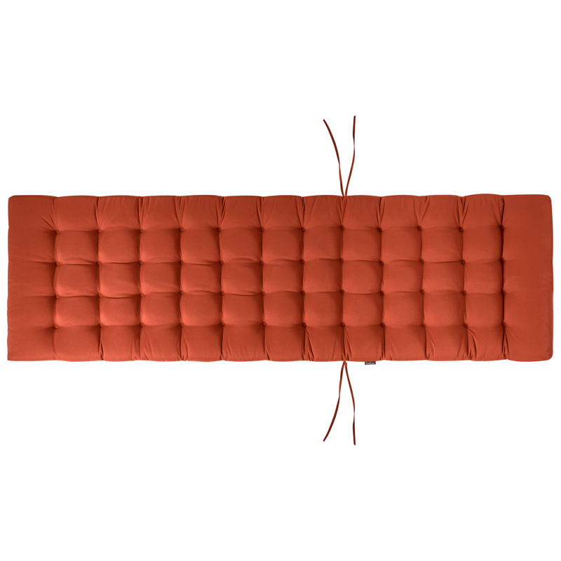 Solstol utomhus med Dyna Cesana Premium Akaciaträ - Brun/Röd - Utemöbler - Utestolar & fåtöljer - Solsängar & solvagnar