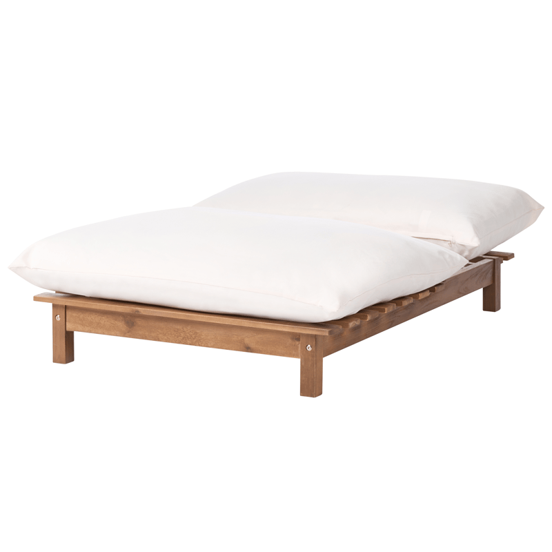 Solstol utomhus med Dyna Suno Akaciaträ - Brun/Beige - Utemöbler - Utestolar & fåtöljer - Solstol