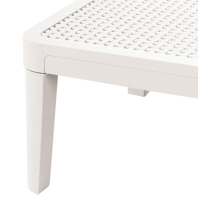 Solstol utomhus Ossimo - Grå - Utemöbler - Utestolar & fåtöljer - Solstol