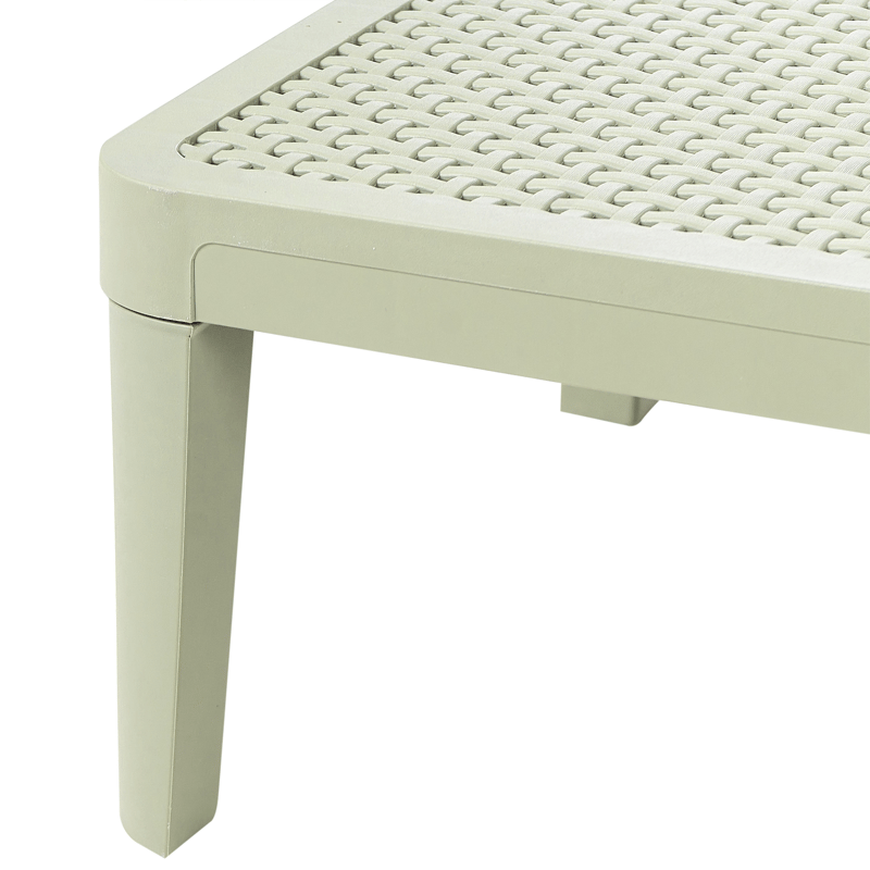 Solstol utomhus Ossimo - Grön - Utemöbler - Utestolar & fåtöljer - Solstol