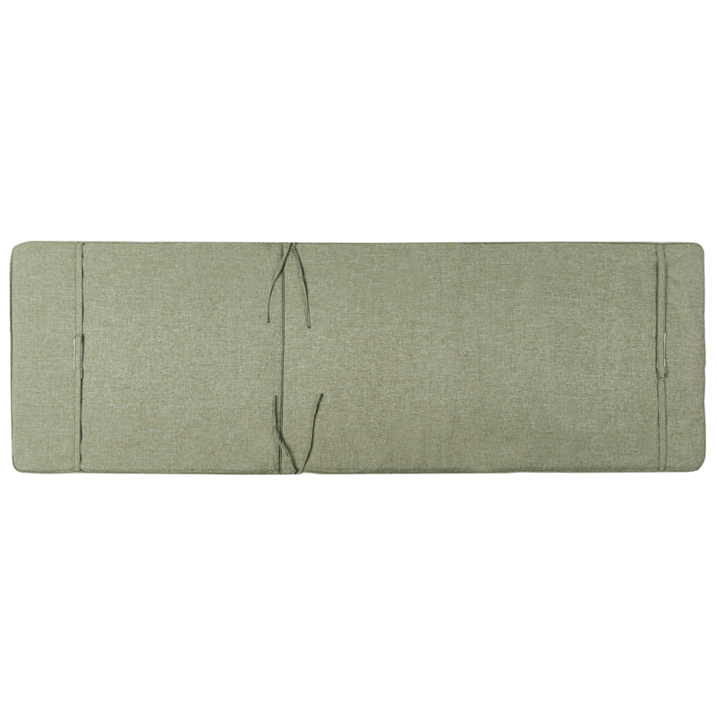 Solstol utomhus Volterra Stål - Grön/Grå - Utemöbler - Utestolar & fåtöljer - Solsängar & solvagnar