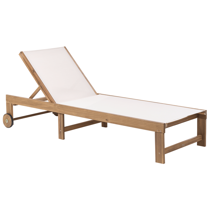 Solstol utomhus Pedesina Akaciaträ - Brun/Beige - Utemöbler - Utestolar & fåtöljer - Solsängar & solvagnar