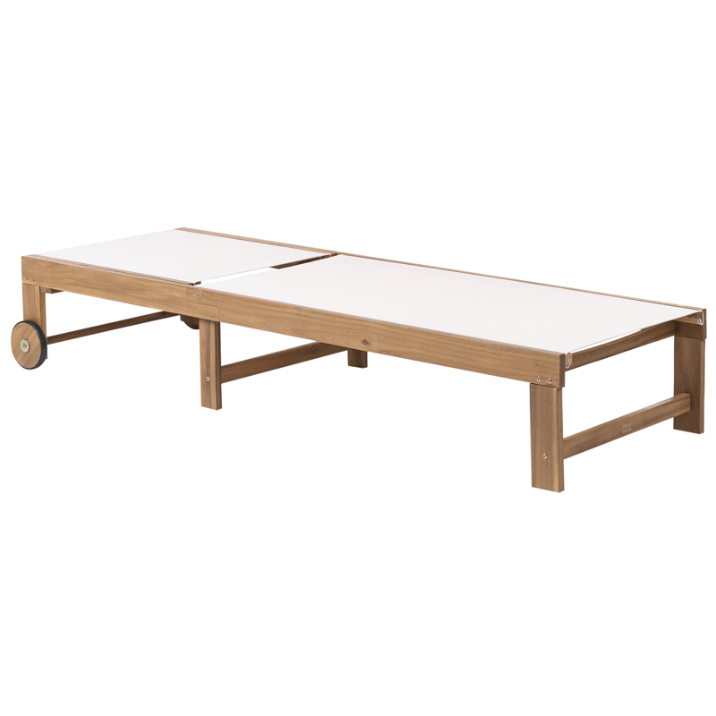 Solstol utomhus Pedesina Akaciaträ - Brun/Beige - Utemöbler - Utestolar & fåtöljer - Solsängar & solvagnar