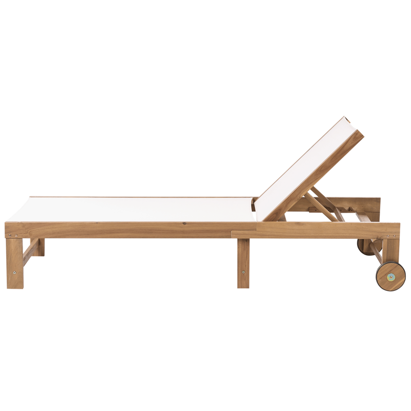 Solstol utomhus Pedesina Akaciaträ - Brun/Beige - Utemöbler - Utestolar & fåtöljer - Solsängar & solvagnar