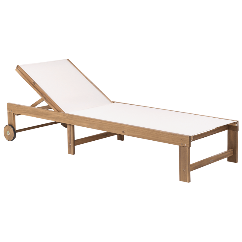 Solstol utomhus Pedesina Akaciaträ - Brun/Beige - Utemöbler - Utestolar & fåtöljer - Solsängar & solvagnar