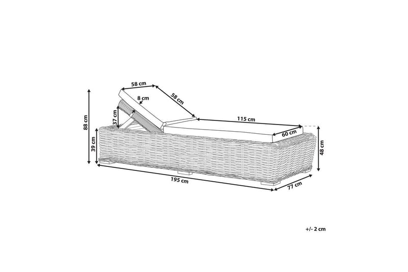 Solstol Palese - Utemöbler - Utestolar & fåtöljer - Solsängar & solvagnar