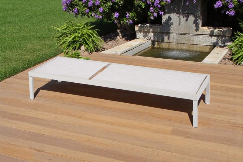 Solstol Palermo Utomhus - beige - Utemöbler - Utestolar & fåtöljer - Solstol