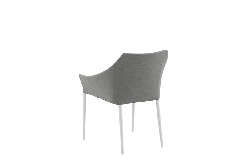 SPOGA Fåtölj Vit/Ljusgrå - Venture Home - Loungemöbler - Utefåtöljer & loungefåtöljer