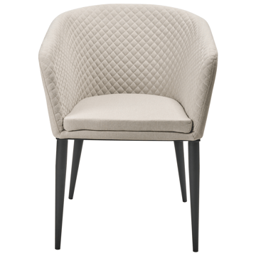 Stol utomhus Curgos - Beige/Svart - Utemöbler - Utestolar & fåtöljer - Utefåtöljer & loungefåtöljer
