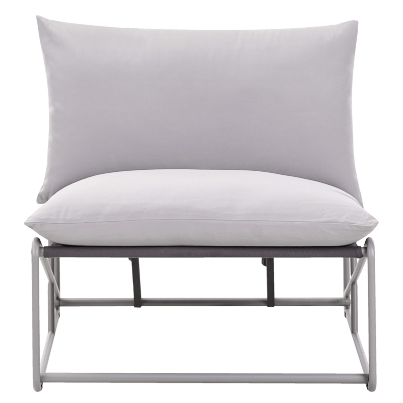 Stol utomhus med Dyna Pico Stål - Grå - Utemöbler - Utestolar & fåtöljer - Utefåtöljer & loungefåtöljer