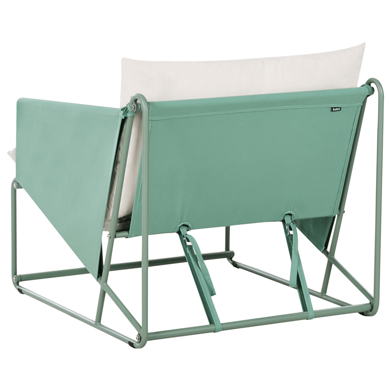 Stol utomhus med Dyna Ponte - Grön/Beige - Utemöbler - Utestolar & fåtöljer - Utefåtöljer & loungefåtöljer