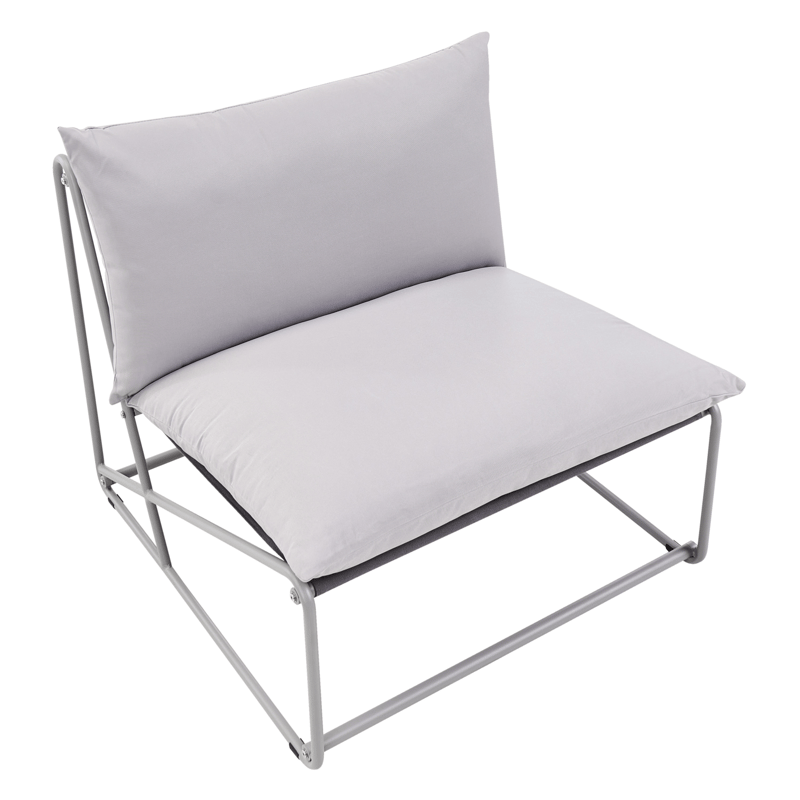 Stol utomhus med Dyna Pico Stål - Grå - Utemöbler - Utestolar & fåtöljer - Utefåtöljer & loungefåtöljer