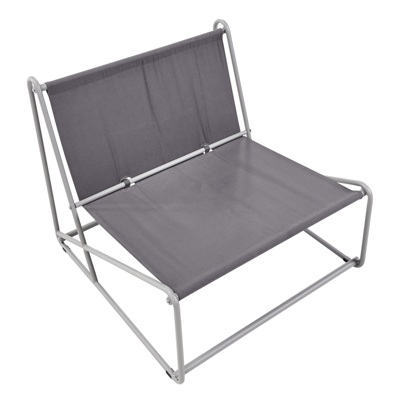 Stol utomhus med Dyna Pico Stål - Grå - Utemöbler - Utestolar & fåtöljer - Utefåtöljer & loungefåtöljer