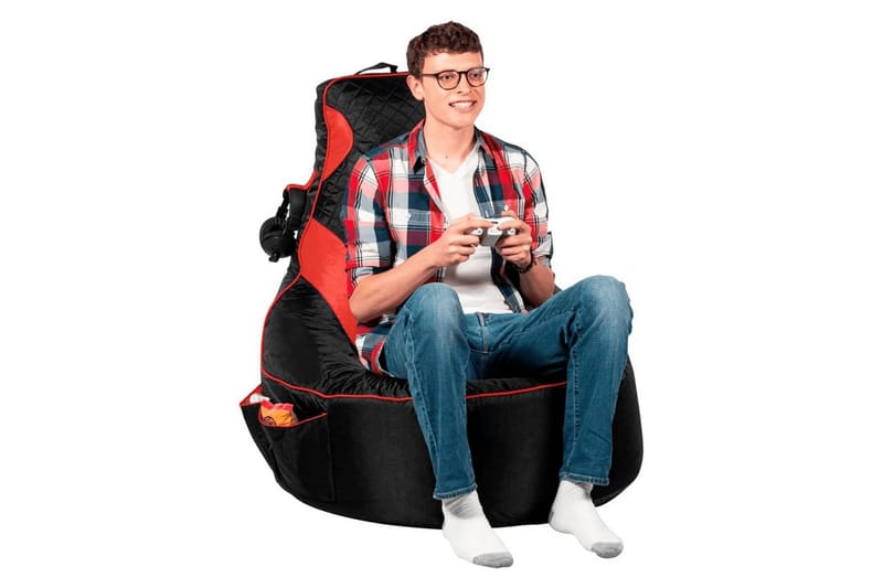 Sufian Sittsäck Utomhus 90 cm - Red/Svart - Utemöbler - Utestolar & fåtöljer - Sittsäckar