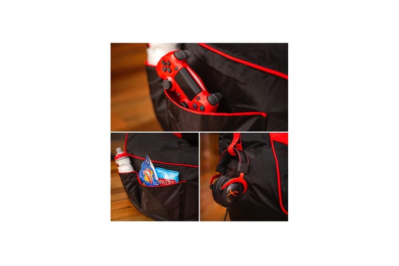 Sufian Sittsäck Utomhus 90 cm - Red/Svart - Utemöbler - Utestolar & fåtöljer - Sittsäckar