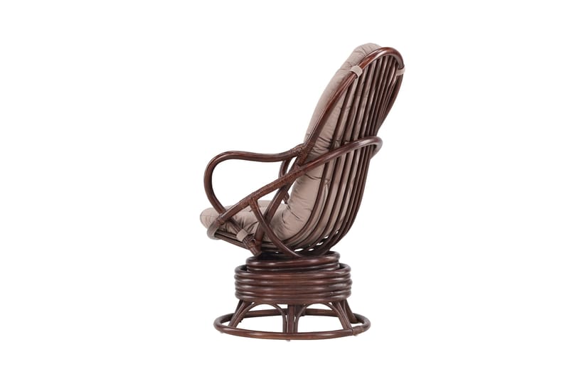 Swing Utefåtölj - Mörk Valnöt - Utemöbler - Utestolar & fåtöljer - Utefåtöljer & loungefåtöljer