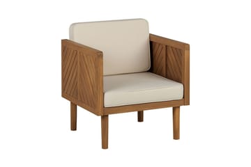 Taviano Utefåtölj - Ljusbrun/Beige - Utemöbler - Utestolar & fåtöljer - Utefåtöljer & loungefåtöljer