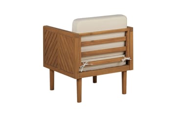 Taviano Utefåtölj - Ljusbrun/Beige - Utemöbler - Utestolar & fåtöljer - Utefåtöljer & loungefåtöljer
