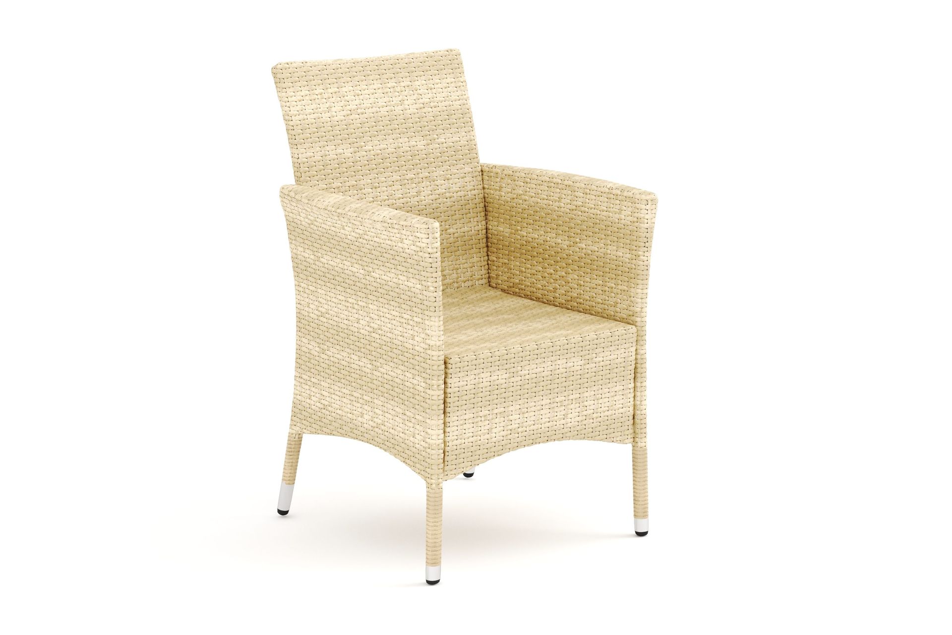 thor utefåtölj – loungefåtölj utemöbler i konstrotting - beige