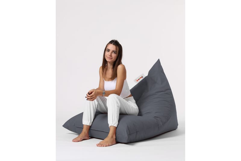 Toya Sittsäck Utomhus 90 cm Grå -   - Sittsäckar