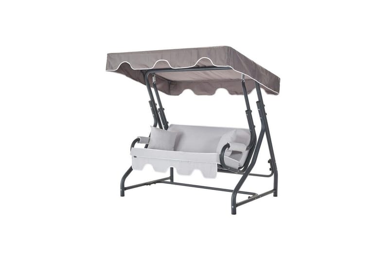 Trädgårdsdubbelgunga Laziuki (170 x 165 x 110 cm) Flerfärgad, Flerfärgad