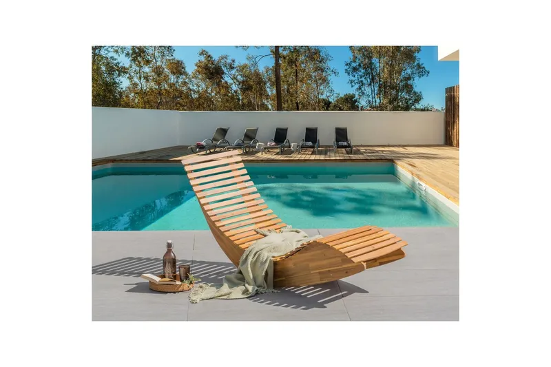 Trädgårdssolstol Brescia II - Utemöbler - Utestolar & fåtöljer - Solsängar & solvagnar