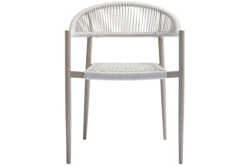 Trädgårdsstol Gul Set om 2 - Utemöbler - Utestolar & fåtöljer - Utefåtöljer & loungefåtöljer