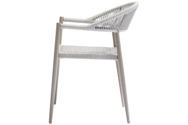 Trädgårdsstol Gul Set om 2 - Utemöbler - Utestolar & fåtöljer - Utefåtöljer & loungefåtöljer