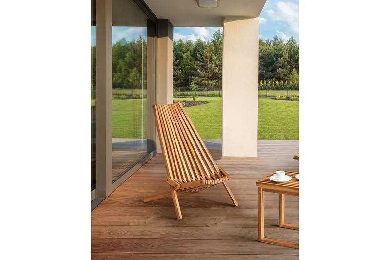 Trädgårdsstolar set om 2 Bellano - Utemöbler - Utestolar & fåtöljer - Utefåtöljer & loungefåtöljer