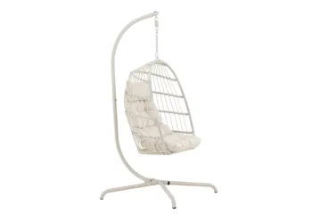 Trezza Hängstol Utomhus 75x70 cm - Beige - Utemöbler - Utestolar & fåtöljer - Hängstol