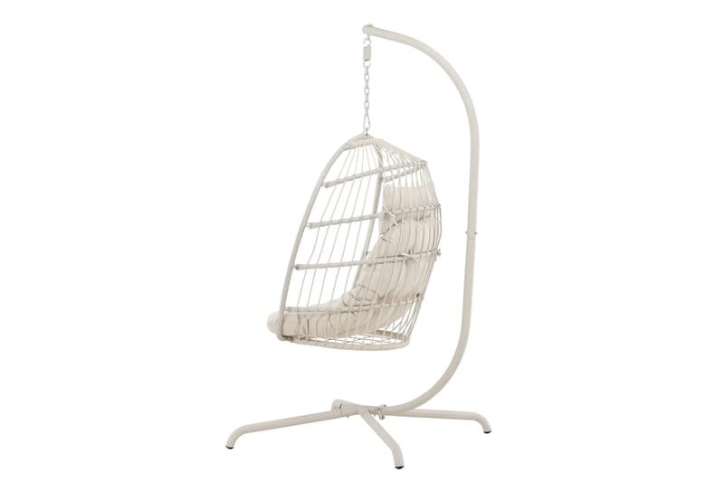 Trezza Hängstol Utomhus 75x70 cm - Beige - Utemöbler - Utestolar & fåtöljer - Hängstol