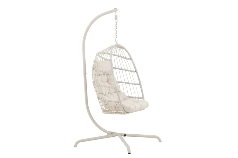Trezza Hängstol Utomhus 75x70 cm - Beige - Utemöbler - Utestolar & fåtöljer - Hängstol