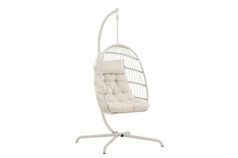 Trezza Hängstol Utomhus 75x70 cm - Beige - Utemöbler - Utestolar & fåtöljer - Hängstol