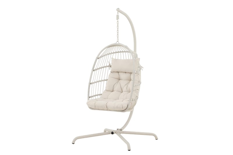 Trezza Hängstol Utomhus 75x70 cm - Beige - Utemöbler - Utestolar & fåtöljer - Hängstol