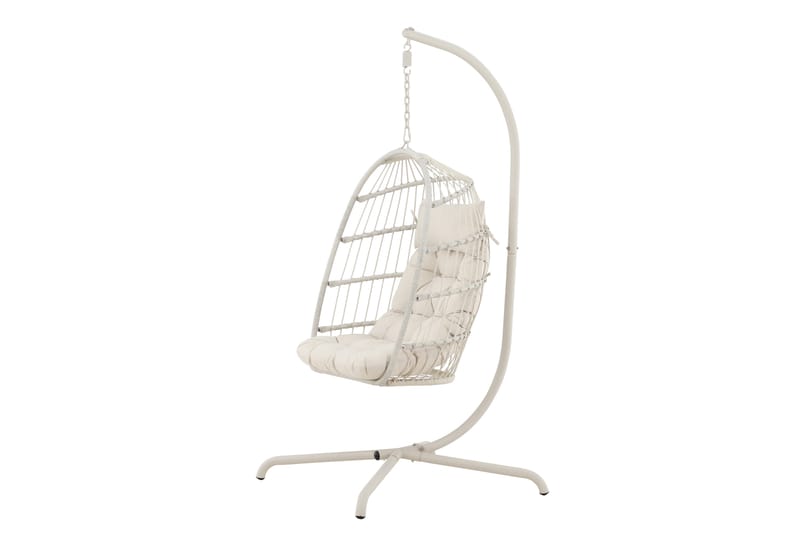 Trezza Hängstol Utomhus 75x70 cm - Beige - Utemöbler - Utestolar & fåtöljer - Hängstol