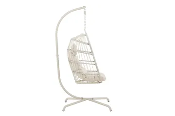 Trezza Hängstol Utomhus 75x70 cm - Beige - Utemöbler - Utestolar & fåtöljer - Hängstol