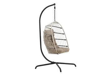 Trezza Hängstol Utomhus 75x70 cm - Grå - Utemöbler - Utestolar & fåtöljer - Hängstol