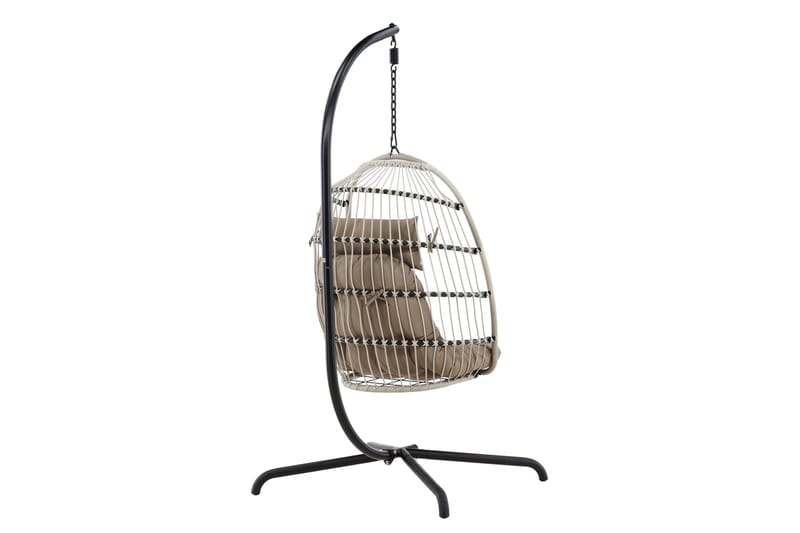 Trezza Hängstol Utomhus 75x70 cm - Grå - Utemöbler - Utestolar & fåtöljer - Hängstol