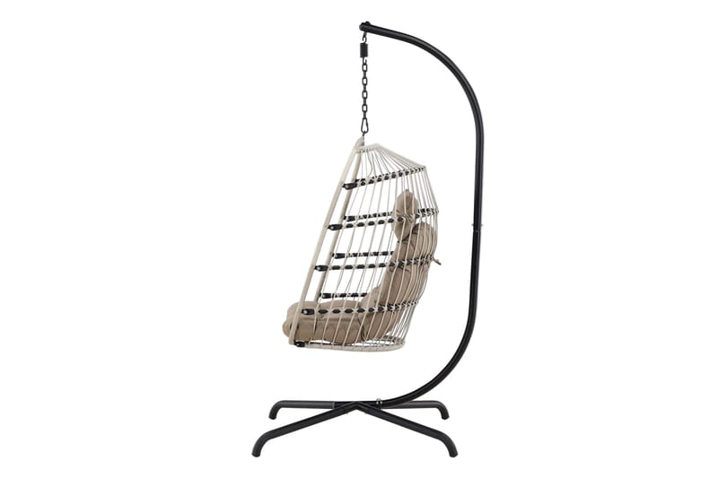 Trezza Hängstol Utomhus 75x70 cm - Grå - Utemöbler - Utestolar & fåtöljer - Hängstol