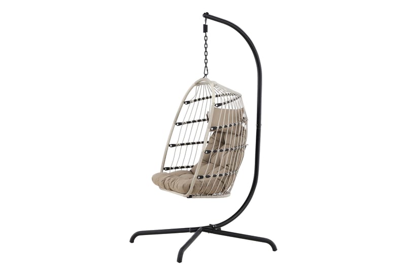 Trezza Hängstol Utomhus 75x70 cm - Grå - Utemöbler - Utestolar & fåtöljer - Hängstol