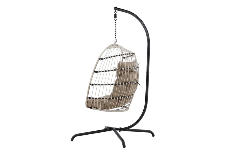 Trezza Hängstol Utomhus 75x70 cm - Grå - Utemöbler - Utestolar & fåtöljer - Hängstol