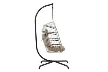 Trezza Hängstol Utomhus 75x70 cm - Grå - Utemöbler - Utestolar & fåtöljer - Hängstol
