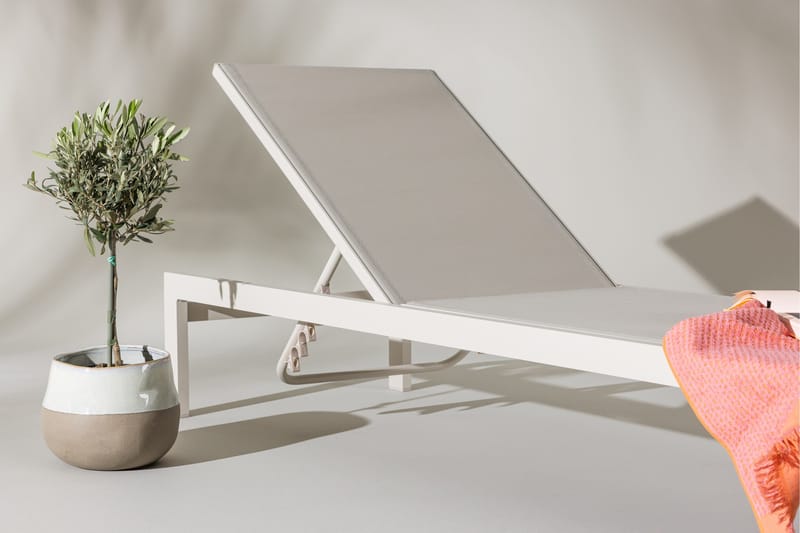 Tunis Solsäng Beige - Beige - Utemöbler - Utestolar & fåtöljer - Solsängar & solvagnar