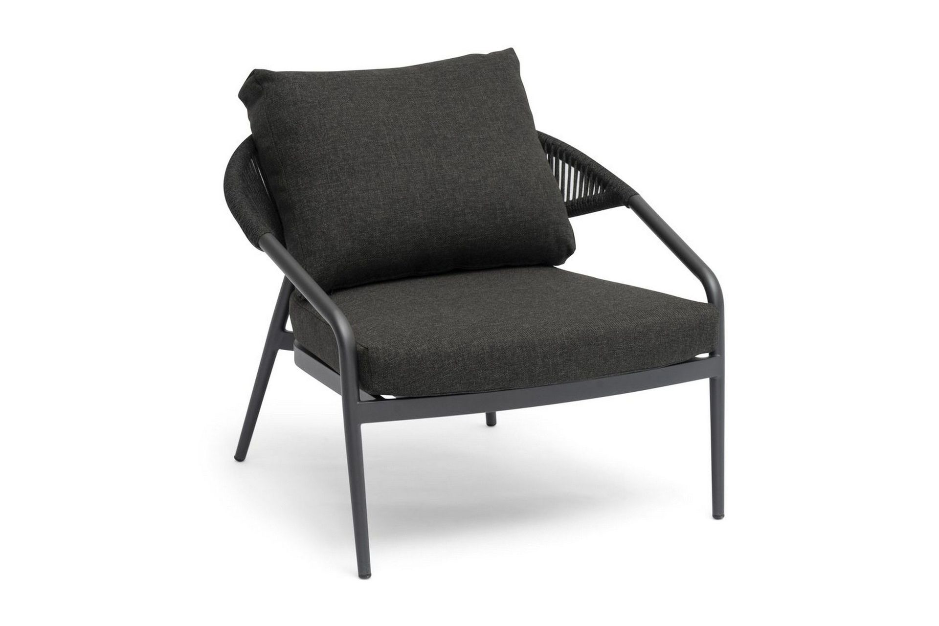 utefåtölj hillerstorp ekeryd 2-pack antracitgrå -