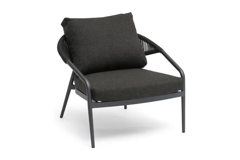 Utefåtölj Hillerstorp Ekeryd 2-Pack Antracitgrå