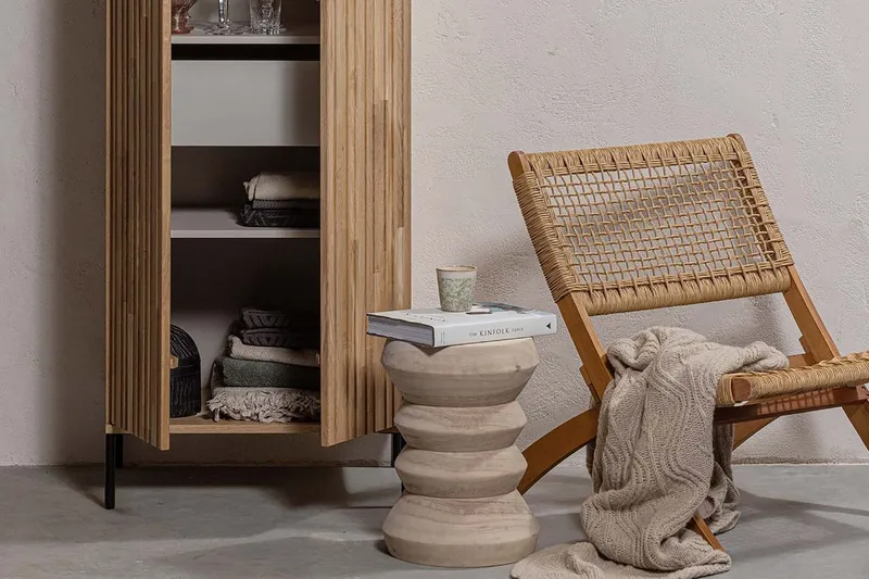 Alois Klappstol Utomhus - Beige - Utemöbler - Utestolar & fåtöljer - Utefåtöljer & loungefåtöljer